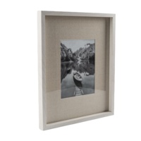 Set Bingkai Foto Dinding Kayu Rustic Desain Sederhana Sofine 11x14 dengan Alas Kanvas