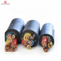 Kabel Berlapis Karet Fleksibel YC 450/750V Konduktor Tembaga Tugas Berat Tahan Air Tahan Minyak