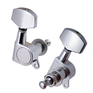Mécaniques de cordes pour guitare acoustique électrique Chrome 3L3R scellées - Product Image 5