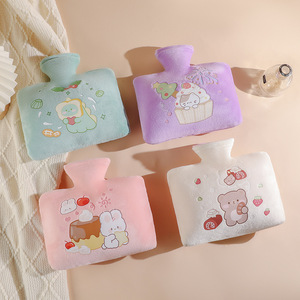 Nuova Borsa dell'Acqua Calda <span class=keywords><strong>per</strong></span> Bambini in Cotone PP, Super Morbida, Delicata sulla Pelle, a Forma di Animale Peluche, con Motivo a Cartone Animato, 20 cm, Dispensa Acqua Calda - Product Image 6