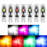 Ampoule LED Canbus W5W 2835 194 168 pour voiture, lampe de lecture intérieure, feu de position clignotant T10, éclairage de plaque d'immatriculation et de dôme