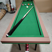 Table d'entraînement de billard en bois à cinq points 5ft pliable dispositif de pratique de précision de piscine maison compétences de base retour de balle personnalisé