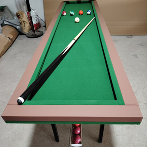 <span class=keywords><strong>Table</strong></span> d'entraînement de <span class=keywords><strong>billard</strong></span> en bois à cinq points 5ft <span class=keywords><strong>pliable</strong></span> dispositif de pratique de précision de piscine maison compétences de base retour de balle personnalisé - Product Image 3