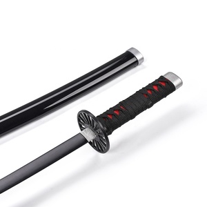 Spada Tanto Giapponese da 45cm dell'<span class=keywords><strong>Anime</strong></span> Demon Slayer, Lama Nichirin in Acciaio di <span class=keywords><strong>Tanjiro</strong></span> Kamado, Miniatura Realistica per Costume, Katana - Product Image 3
