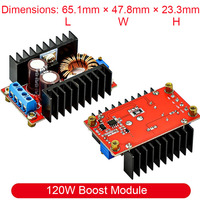 Convertisseur élévateur de tension DC-DC 8V-60V vers 7V-90V 5A-20A 120W/150W/250W/300W/400W/600W/1200W/1500W, module d'alimentation réglable G67
