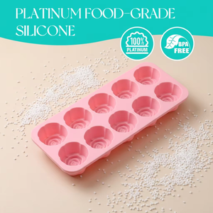 Rose Silicone Fondant Molds 15 Cavity Flower Cake Resin Mold Candy Chocolate Ice Cube Fondant Molds <b>Kitchen</b> Baking Tools - Product Image 3