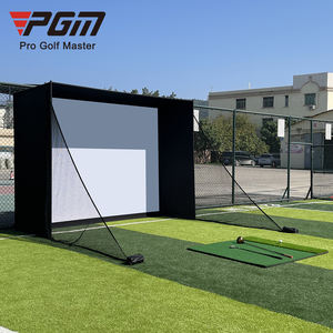 Cage <span class=keywords><strong>de</strong></span> simulation <span class=keywords><strong>de</strong></span> <span class=keywords><strong>golf</strong></span> sur mesure avec filet et enclos intérieur, écran d'impact, cadre <span class=keywords><strong>de</strong></span> cage <span class=keywords><strong>de</strong></span> frappe pour la pratique en extérieur/intérieur - Product Image 5