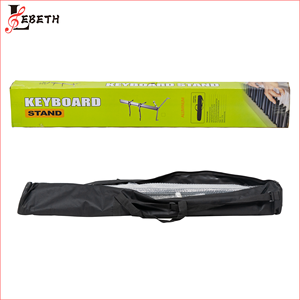 Soporte de Teclado Doble Lebeth KS-<span class=keywords><strong>P</strong></span> de Alta Calidad con Diseño Araña de 2 Niveles, Soporte de Piano Portátil de Aleación de Aluminio - Product Image 6