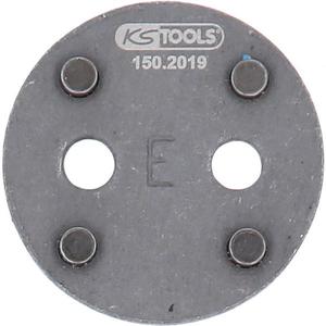 KS TOOLS - 150.2019 Adaptateur de piston de frein E - EAN 4042146137222 FREINS ET ROUES - Product Image 1