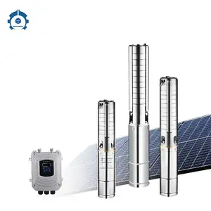 Gold Supplier Irrigation Solar Water Pump Agriculture 600w Borehole Solar Water Pump For Home Use