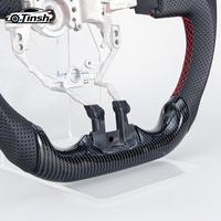 Volant de course Angert en bois de pêche noir neuf pour Scion GT86/BRZ/FR-S 2012-2016 - Amélioration sportive personnalisée
