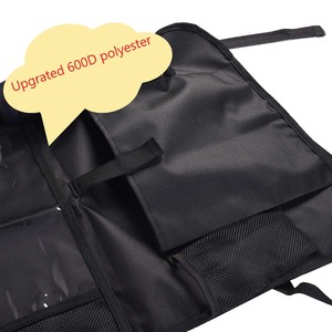 Tronco di stoccaggio di viaggio organizzatori anti-calcio sacchetto sacchetto di immagazzinaggio auto auto sedile posteriore organizer - Product Image 6