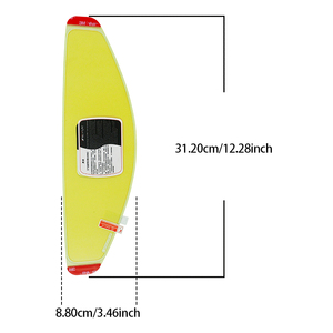 Autocollants étanches pour visière de casque Race-R PRO <span class=keywords><strong>GP</strong></span>/Aeron <span class=keywords><strong>GP</strong></span>/VZ100 75P, film anti-buée transparent pour <span class=keywords><strong>Shark</strong></span> - Product Image 2