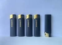 Briquet à gaz jetable en plastique Dongyi Electronic Gas Slim au butane, design moderne, pour le camping et les cigarettes, modèle DY-007