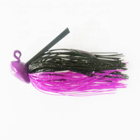 Luac – leurre Spinner en caoutchouc 14g, tête en métal, matériel de plomb, appât dur, chatterbait, leurre de pêche, matériel de pêche