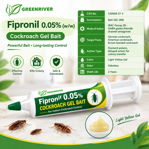 Fipronil 0.05% Gel <span class=keywords><strong>Insecticida</strong></span> para Cucarachas, Cebo para Control de Plagas en Interiores, Eliminador de Cucarachas y <span class=keywords><strong>Hormigas</strong></span>, Suministro de Fábrica, Servicio OEM - Product Image 3
