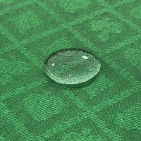 Nappe de table de poker imperméable et anti-poussière de 150 cm de large, tissu de jeu de casino, matériau à glisse rapide pour les tables de jeu de Blackjack