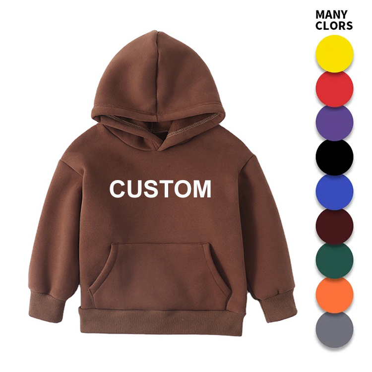 Premium Plain Kids Unisex Hoodies Blank