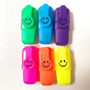 Cute Design Mini Highlighter Marker Pen For Student And Office Supplier