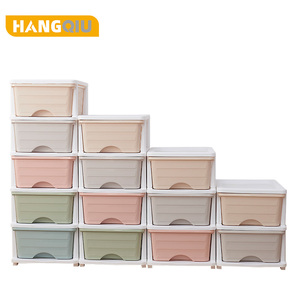 Organizador de almacenamiento de cajones de plástico para el aula, suministros para manualidades, tocador, armario, Baño, Dormitorio, lavandería - Product Image 6