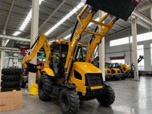 Retroexcavadora Diesel <span class=keywords><strong>Wof</strong></span> 4x4 con Ruedas/Retroexcavadora en Venta - Product Image 4