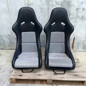Voiture modifiée avec siège baquet Recaro Pole Bucket et dossier en fibre de verre, production sur mesure, compatible avec Porsche 992 <span class=keywords><strong>GT3</strong></span> Series - Product Image 1