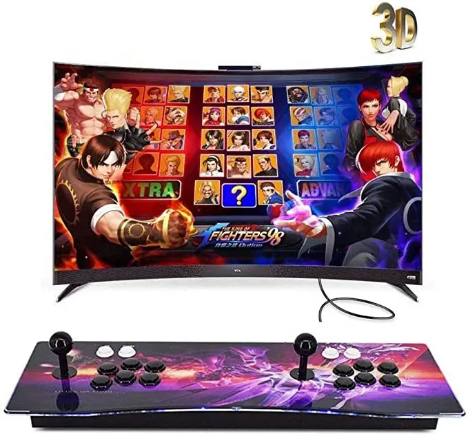 Pandora retro console video game HD arcade 3D video game box 10000 in 1 WiFi downloadable home game arcade console