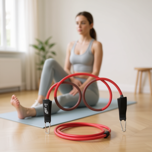Tubo de Tensión Simple 5*9*1200MM Rojo para Bandas de Ejercicio - Product Image 2