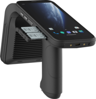 Lecteur d'étiquettes RFID UHF portable SLP-05 Android 11 longue portée pour utilisation manuelle, en matériau ABS, prend en charge NFC, WIFI, USB, ISO 18000-6C