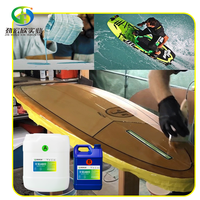 Durcisseur de résine époxy pour Fiber de carbone colle de résine époxy liquide résine époxy Super claire pour planche de surf