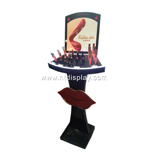 Présentoir sur pied autoportant pour gloss et rouges à lèvres, unité de test pour produits cosmétiques et de maquillage - Product Image 2