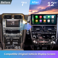 Lecteur DVD de voiture Lexus GX460 2009-2021 12,3'' avec interface sans fil CarPlay Android Auto Binarytek
