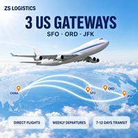 Transitaire DDP Chine-USA pour les vendeurs de plateforme, agent maritime pour palettes, marchandises surdimensionnées et lourdes, LCL, FCL, SFO, ORD, JFK, taxes payées
