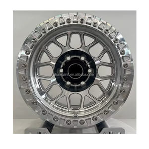 बीडलॉक रिम्स 17 18 इंच 4x4 जाली ऑफरोड व्हील 6x139.7 6x135 8x180 8x200 8x165 5x120 ट्रक पहियों - Product Image 1