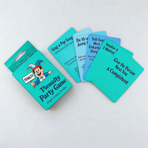 En gros, Jeu de cartes de défis et de punitions amusants et colorés pour soirées de célibataires, rassemblements d'équipe en intérieur et jeux de fête - Product Image 2