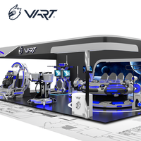 Voiture passionnante VR de jeu de réalité virtuelle d'expérience de jeu de VR emballant le simulateur