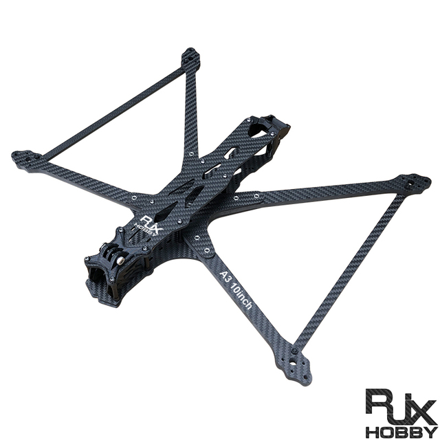 RJXHobby A3 10inch Carbon Fiber Frame Kit for RC FPV Racing Drone