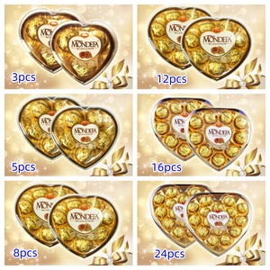 Chocolats composés sucrés délicieux en forme de cœur, vente en gros de boules de <span class=keywords><strong>chocolat</strong></span> <span class=keywords><strong>noir</strong></span>, vente chaude - Product Image 5