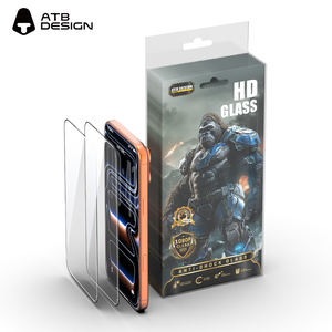 Protection d'écran 9H pour iPhone 17/17 Air/17 Pro Max, <span class=keywords><strong>film</strong></span> protecteur Gorilla antistatique et anti-espion - Product Image 4