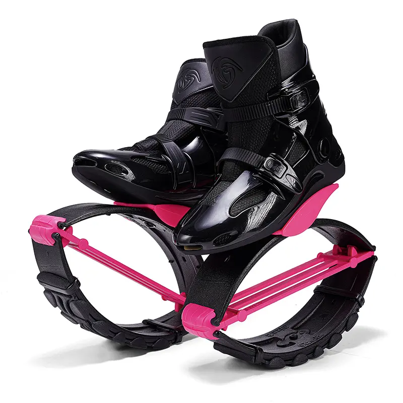 TFanJump fitness All Black pink colors Jumping Shoes