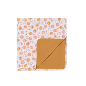 ผ้าห่มเด็กอ่อนและเด็กวัยหัดเดินสองชั้น พิมพ์ลายตามสั่ง ผ้าใยไผ่ออร์แกนิคนุ่มพิเศษ ผ้าห่อตัวเด็ก ผ้าห่มเด็กใยไผ่ - Product Image 2