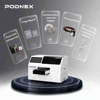 Imprimante à plat UV PodNEX Small A3 avec tête d'impression DX7, nouvelle machine d'impression pour coques de téléphone et housses mobiles, idéale pour les startups