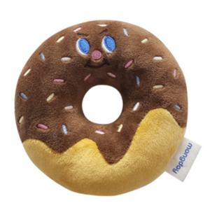 Customized Packaging Korean Version Bagel Bread Bite Sound Hidden Food Design Soft Plush Dog <b>Toys</b> Squeaking Pet <b>Toys</b> - Product Image 2