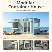 Conteneur modulaire préfabriqué de 20 et 30 pieds, personnalisable en usine, pour café créatif et boutique de thé au lait mobile
