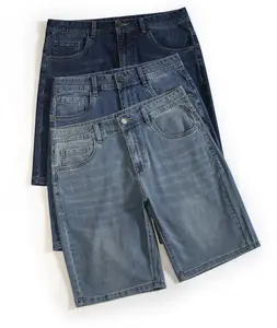 Летние джинсовые шорты дешевые джинсы чинос хлопок повседневные мужские джинсовые короткие джинсовые брюки