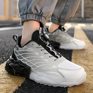 Zapatillas Deportivas para Hombre, Ligeras, Antideslizantes, con Parte Superior de Tela Transpirable, Cómodas para Todas las Estaciones, para Fitness, Tenis, Senderismo - Product Image 6