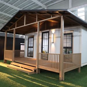 Двухсекционный раскладной стальной контейнерный дом |   Модульный дом на заказ с сэндвич-панелями для офисных зданий, отелей и курортов - Product Image 2