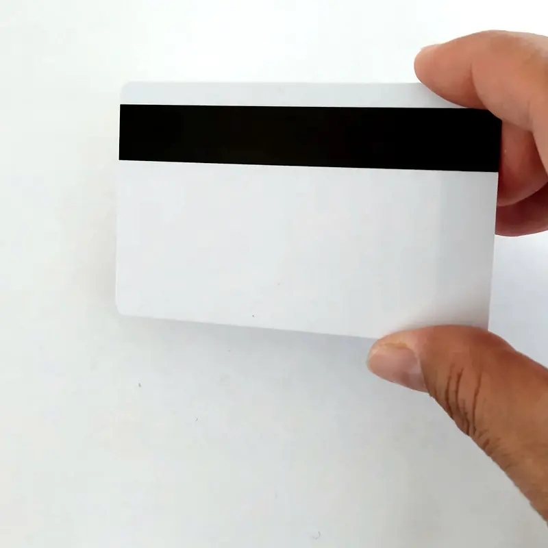 Top Verkauf PVC HICO/Loco Visitenkarte Kunststoff Leere Karte mit Magnetst reifen