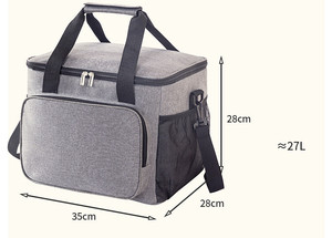 Leakproof <b>Large</b> Adult Lunch <b>Box</b> Cooler with Shoulder Strap Upgraded Thermal Lunchbox for Travel Beach Work Camping Picnic <b>Gift</b> - Product Image 3