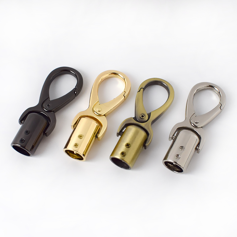 tassel clasp swivel clasp screw connector brushed antique brass metal 3mm